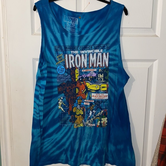 3/$30 Iron Man Tank Top - Picture 2 of 8